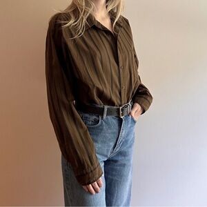 Oversized Vintage Bill Blass Button Down Shirt
